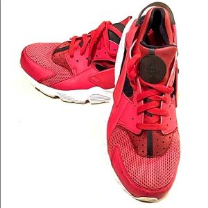 nike air 318429-609 red huaraches